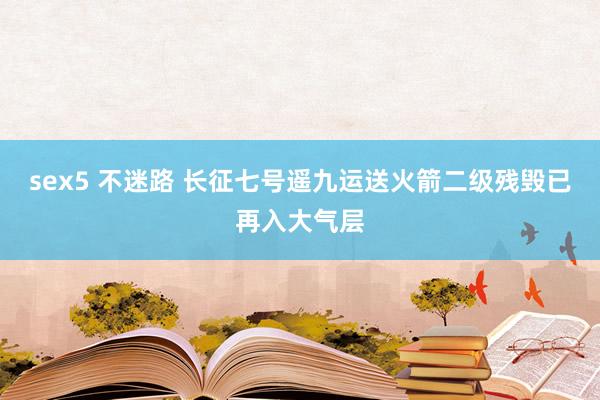 sex5 不迷路 长征七号遥九运送火箭二级残毁已再入大气层