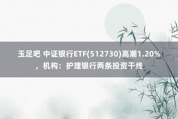 玉足吧 中证银行ETF(512730)高潮1.20%，机构：护理银行两条投资干线