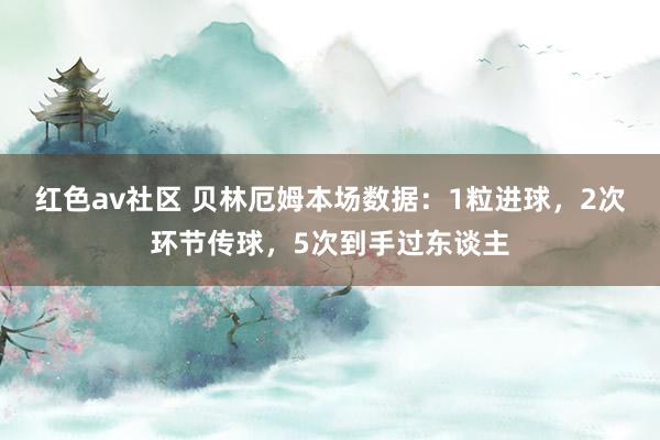 红色av社区 贝林厄姆本场数据：1粒进球，2次环节传球，5次到手过东谈主