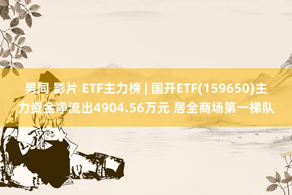 男同 影片 ETF主力榜 | 国开ETF(159650)主力资金净流出4904.56万元 居全商场第一梯队