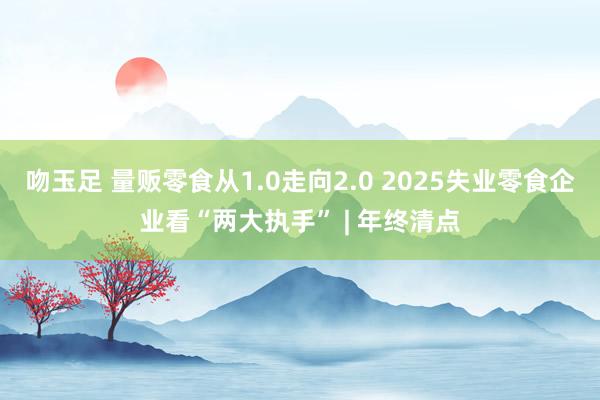 吻玉足 量贩零食从1.0走向2.0 2025失业零食企业看“两大执手” | 年终清点