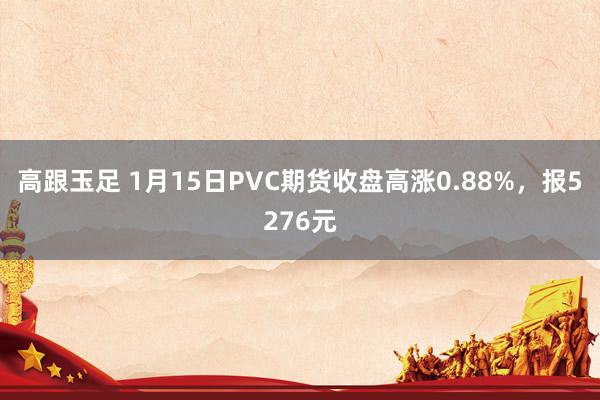 高跟玉足 1月15日PVC期货收盘高涨0.88%，报5276元
