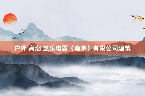 户外 高潮 芝乐电器（南京）有限公司建筑