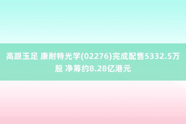 高跟玉足 康耐特光学(02276)完成配售5332.5万股 净筹约8.28亿港元