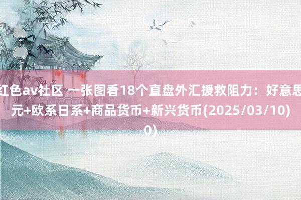 红色av社区 一张图看18个直盘外汇援救阻力：好意思元+欧系日系+商品货币+新兴货币(2025/03/10)